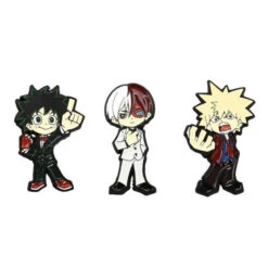 Bioworld MY HERO ACADEMIA CHIBI CHARACTER LAPEL PINS