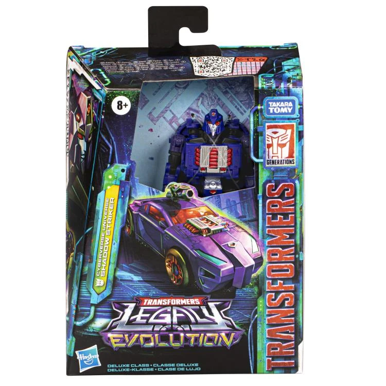 Transformers: Legacy Evolution Deluxe Cyberverse Universe Shadow Striker 4 Transformers: Legacy Evolution Deluxe Cyberverse Universe Shadow Striker - Image 2