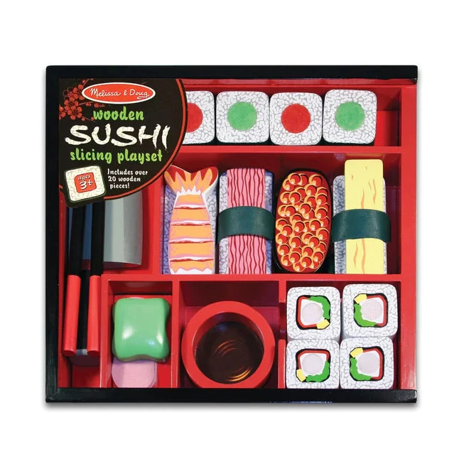 Melissa & Doug Melissa Doug Wooden Sushi Kit 3 Melissa & Doug Melissa Doug Wooden Sushi Kit
