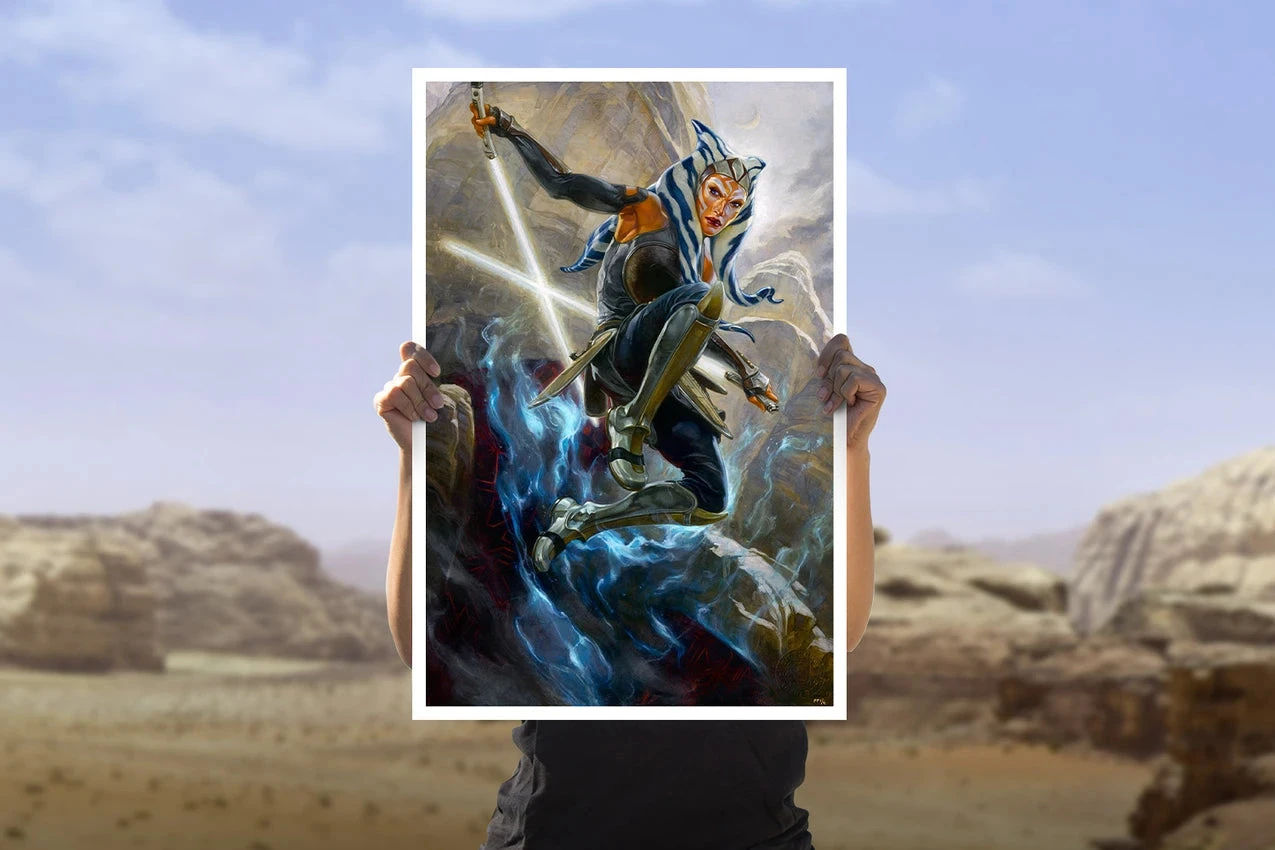 AHSOKA TANO: HANGING IN THE BALANCE Framed 4 AHSOKA TANO: HANGING IN THE BALANCE Framed - Image 2