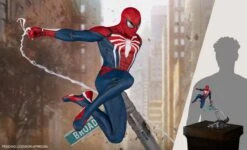 SPIDER-MAN: ADVANCED SUIT Sixth Scale Diorama By PCS -Children Toy Model 122