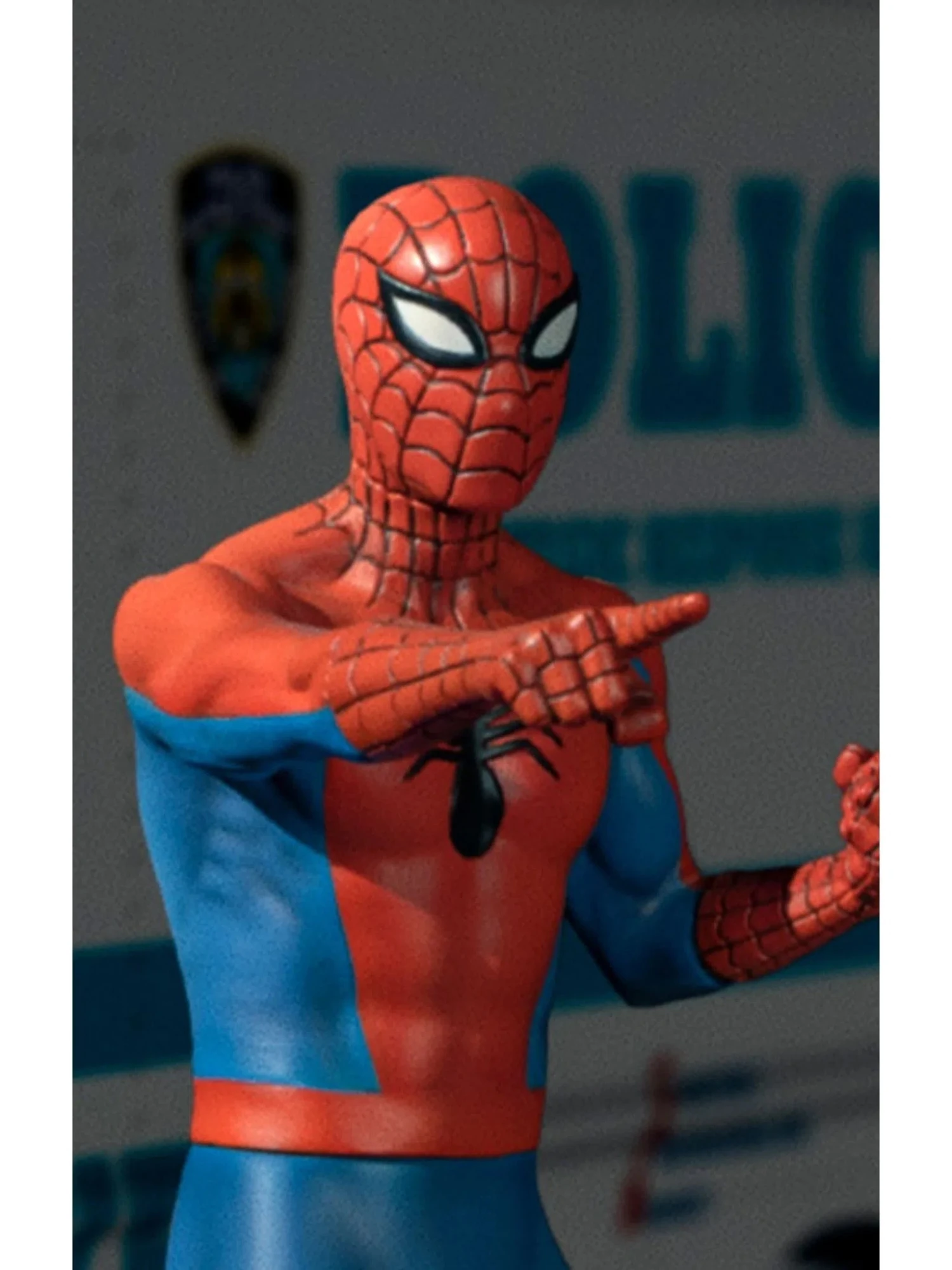 Statue Spider-Man `60s - Animated Series - Art Scale 1/10 - Iron Studios 5 Statue Spider-Man `60s - Animated Series - Art Scale 1/10 - Iron Studios - Image 3