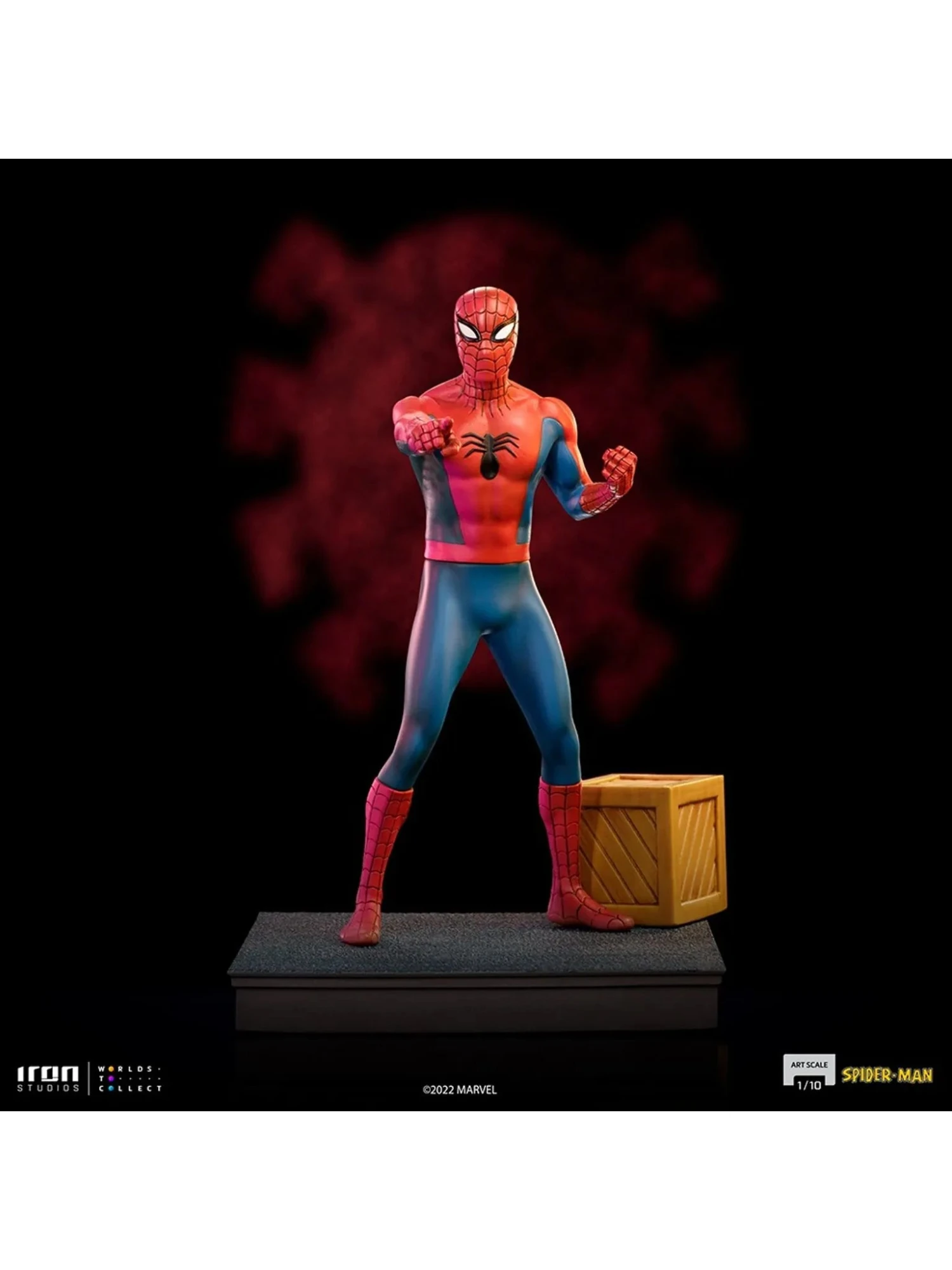 Statue Spider-Man `60s - Animated Series - Art Scale 1/10 - Iron Studios 4 Statue Spider-Man `60s - Animated Series - Art Scale 1/10 - Iron Studios - Image 2