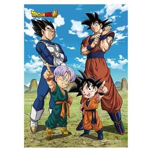 Dragon Ball Z: Battle Of Gods Group 10 Wall Scroll 3 Dragon Ball Z: Battle Of Gods Group 10 Wall Scroll