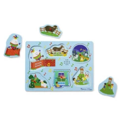 Melissa & Doug MELISSA DOUG NURSERY RHYMES SOUND PUZZLE SING