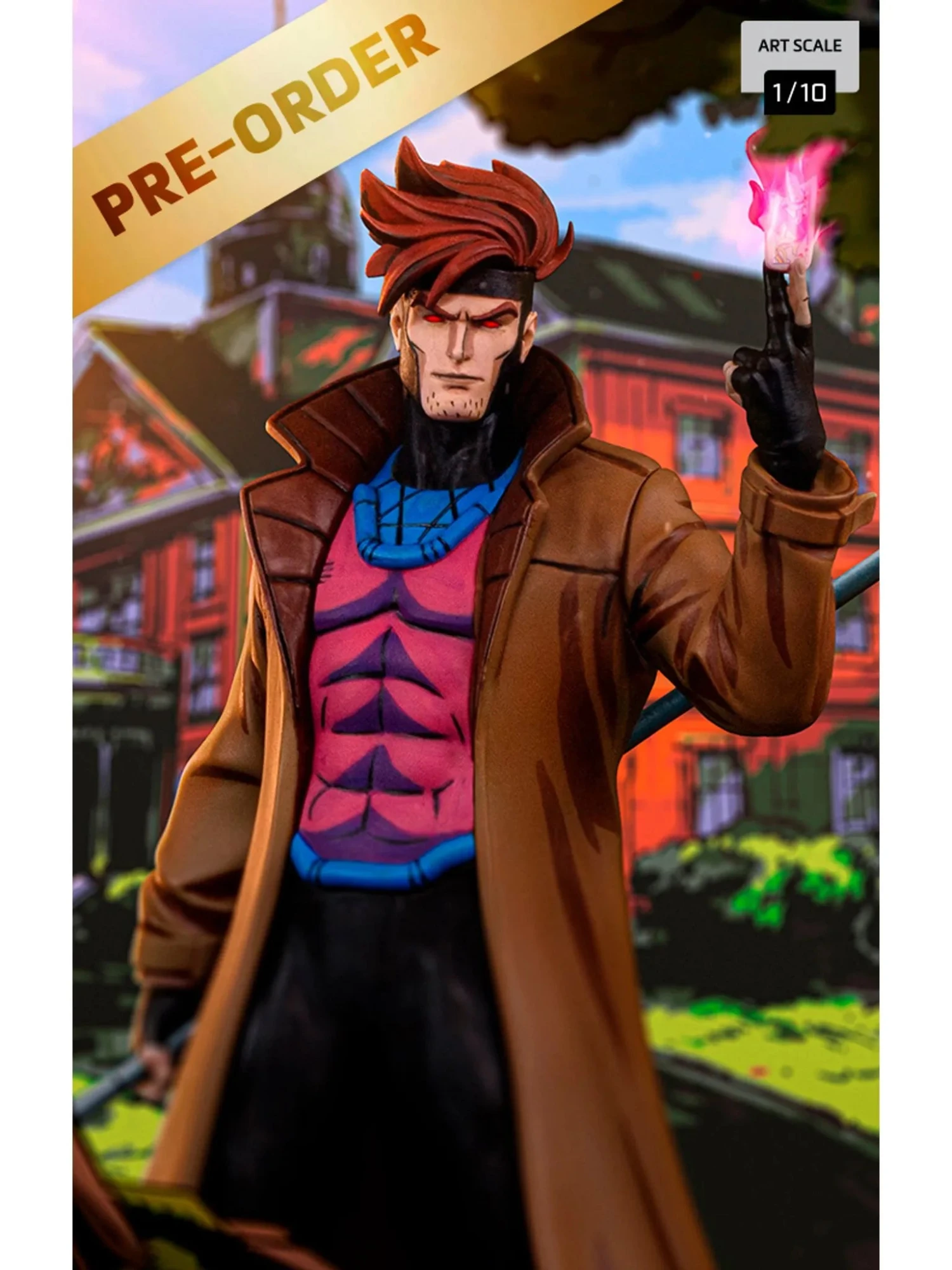 PRE-ORDER - Statue Gambit - X-Men 97 - Art Scale 1/10 - Iron Studios 13 PRE-ORDER - Statue Gambit - X-Men 97 - Art Scale 1/10 - Iron Studios - Image 11