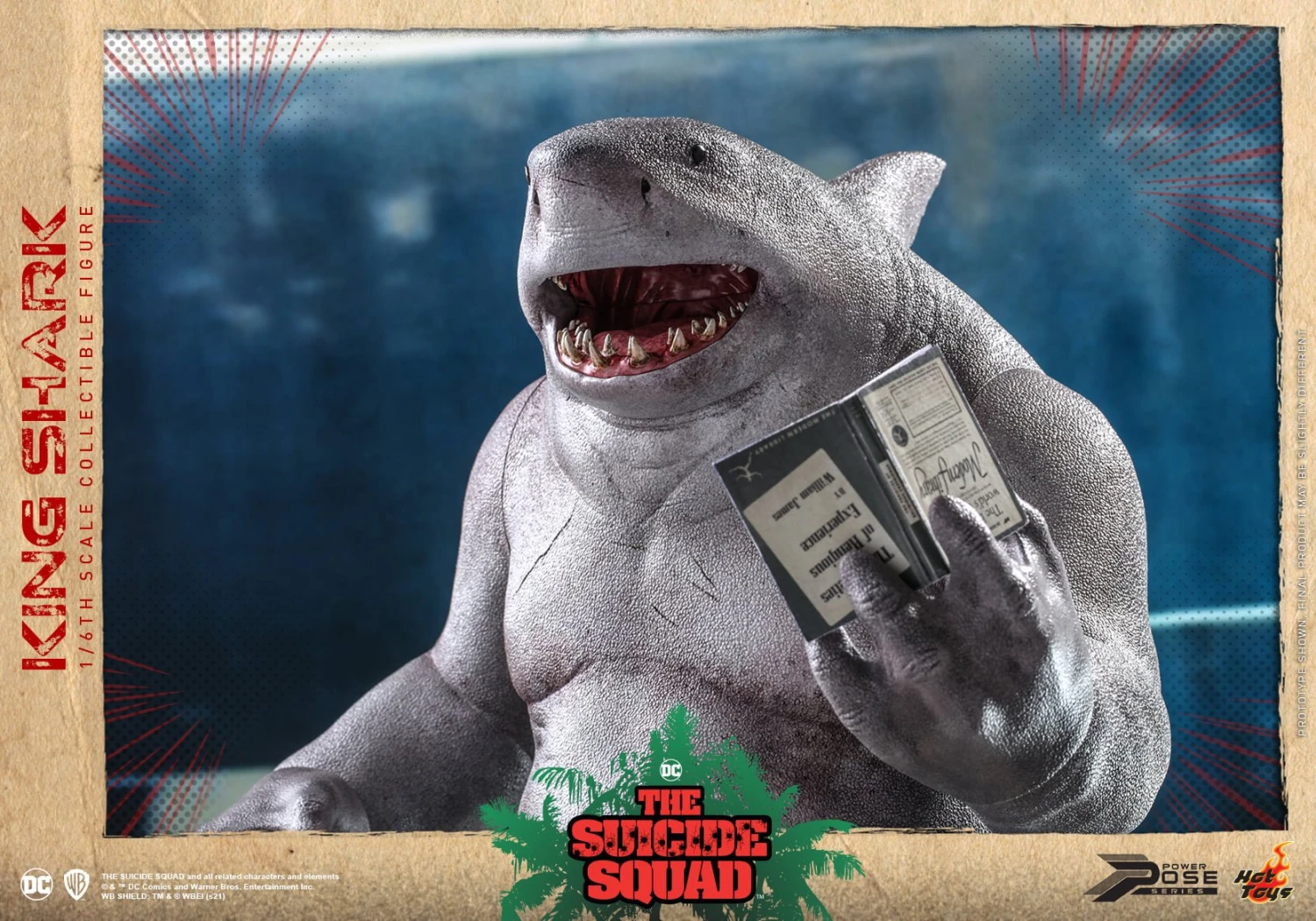 King Shark Sixth Scale Figure By Hot Toys 4 King Shark Sixth Scale Figure By Hot Toys - Image 2