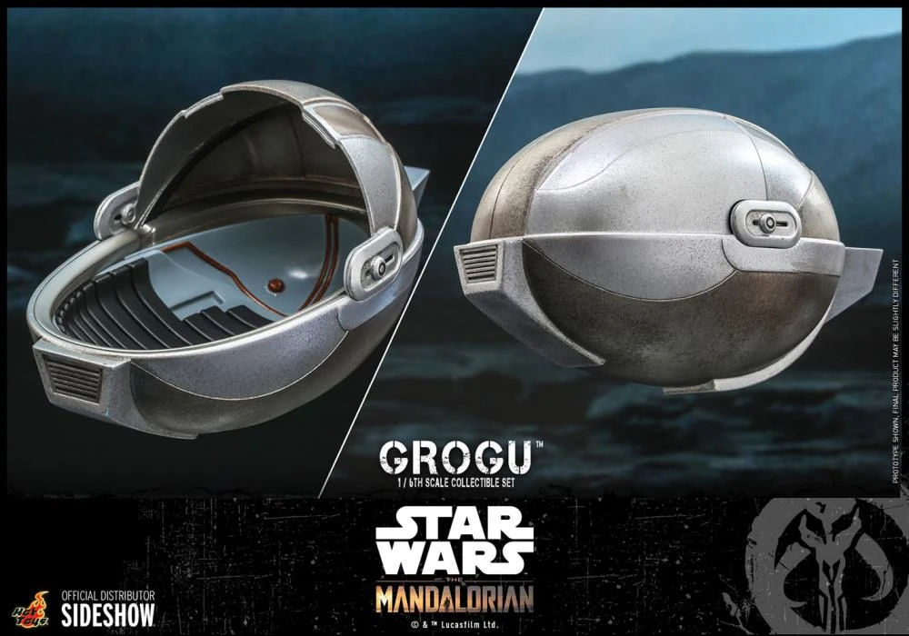 The Mandalorian TMS043 Grogu 1/6th Scale Collectible Figure Set 10 The Mandalorian TMS043 Grogu 1/6th Scale Collectible Figure Set - Image 9