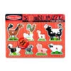 Melissa & Doug Farm Animals Sound Puzzle - 8 Pieces -Children Toy Model 33333