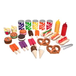 Melissa & Doug Snacks & Sweets Food Cart Melissa And Doug -Children Toy Model 3 0af1020b 7e41 4168 aa57 4bd17eacd87b