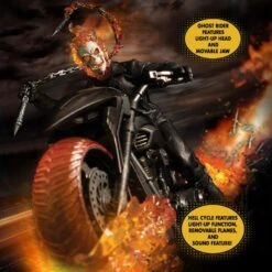 Marvel One:12 Collective Ghost Rider & Hell Cycle Set -Children Toy Model 444 3a2082e9 86e0 497f 8aec c4ac23bda445
