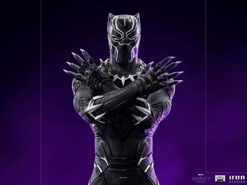 BLACK PANTHER DELUXE 1:10 Scale Statue By Iron Studios 4 BLACK PANTHER DELUXE 1:10 Scale Statue By Iron Studios - Image 2