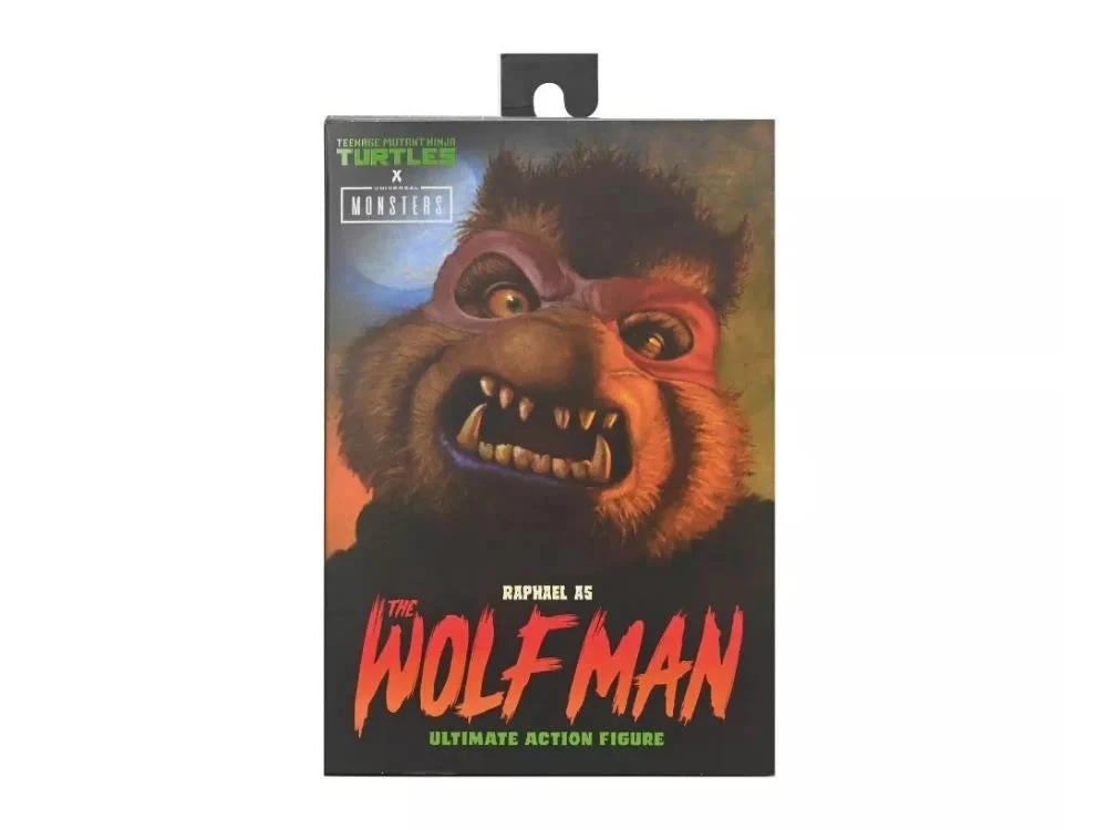 NECA Universal Monsters X Teenage Mutant Ninja Turtles Ultimate Raphael As Wolfman 5 NECA Universal Monsters X Teenage Mutant Ninja Turtles Ultimate Raphael As Wolfman - Image 3