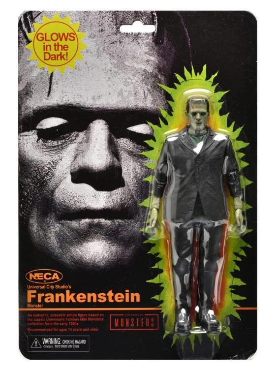 NECA Universal Monsters Retro Glow-In-The-Dark Frankenstein's Monster Figure 5 NECA Universal Monsters Retro Glow-In-The-Dark Frankenstein's Monster Figure - Image 3