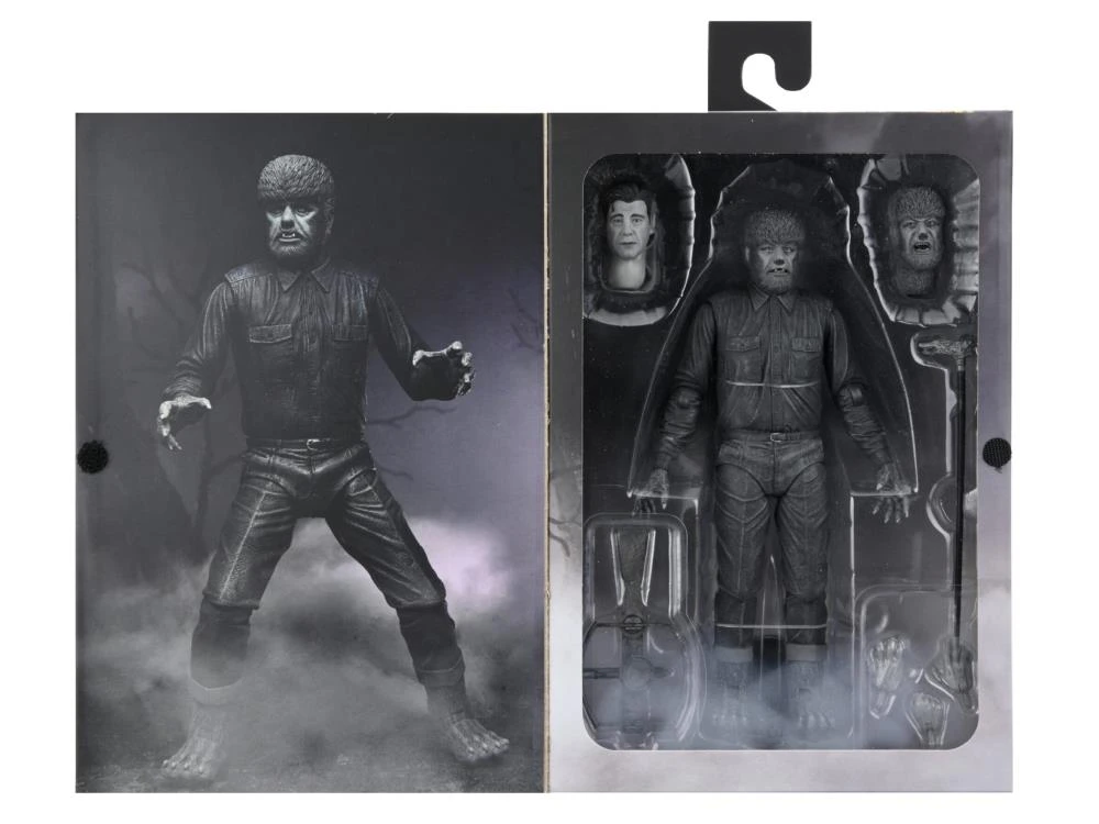 NECA Universal Monsters Ultimate The Wolf Man (Black & White) Figure 22 NECA Universal Monsters Ultimate The Wolf Man (Black & White) Figure - Image 20