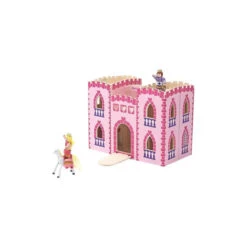 Melissa & Doug Fold & Go Play Set - Princess Castle