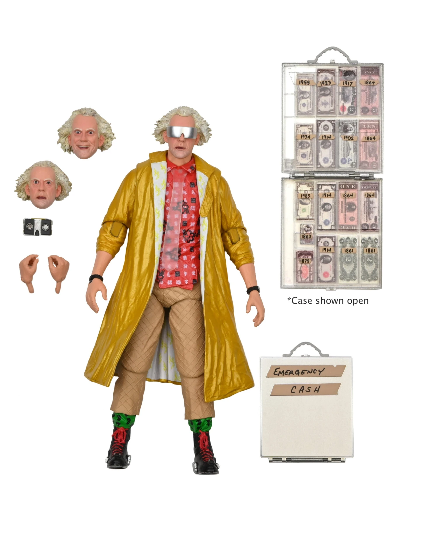 NECA Back To The Future 2 7″ Scale Action Figure – Ultimate Doc Brown (2015) 5 NECA Back To The Future 2 7″ Scale Action Figure – Ultimate Doc Brown (2015) - Image 3