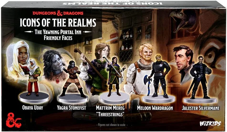 D&D Icons Of The Realms Yawning Portal Inn Friendly Faces 4 D&D Icons Of The Realms Yawning Portal Inn Friendly Faces - Image 2