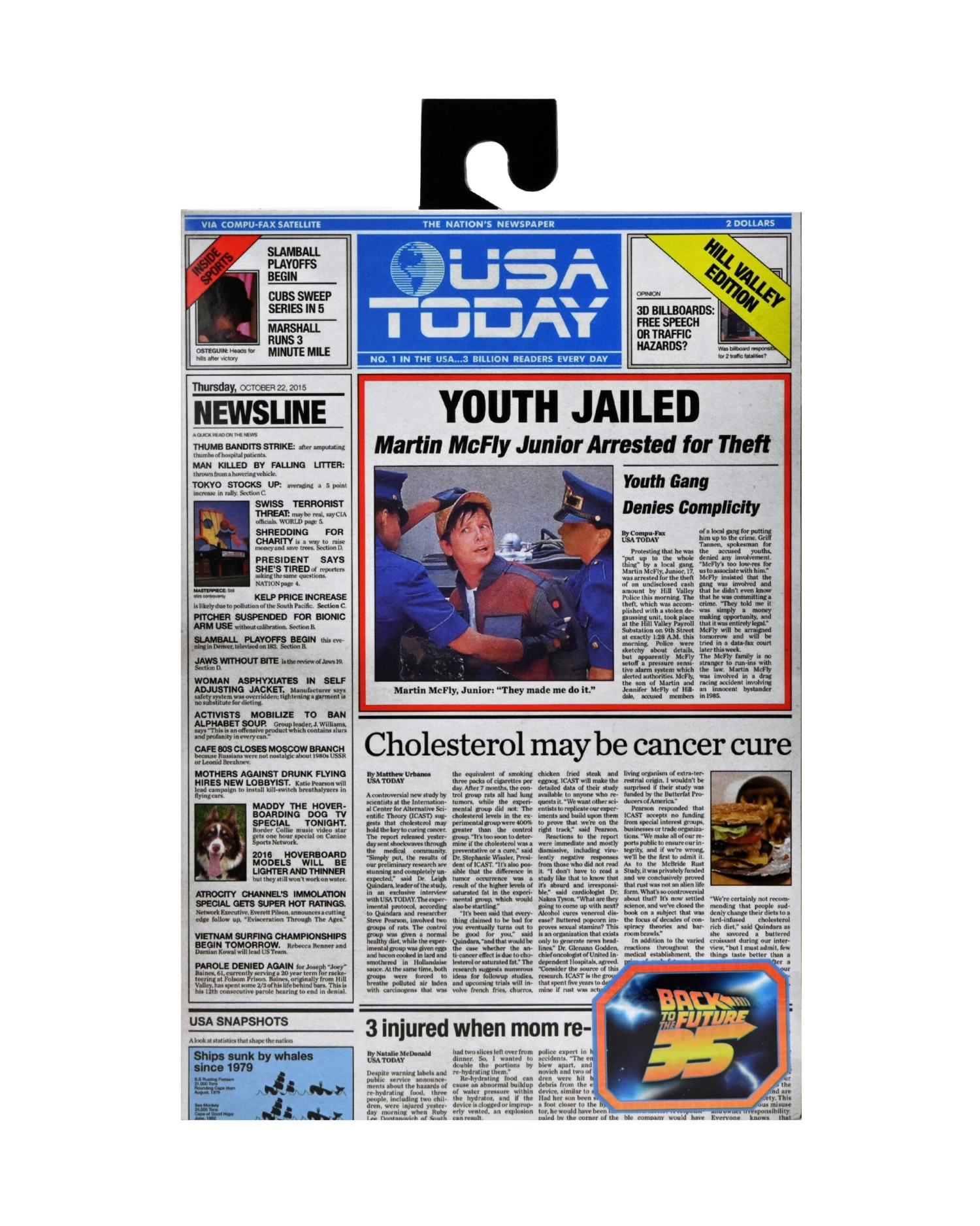 NECA Back To The Future 2 7″ Scale Action Figure – Ultimate Doc Brown (2015) 4 NECA Back To The Future 2 7″ Scale Action Figure – Ultimate Doc Brown (2015) - Image 2