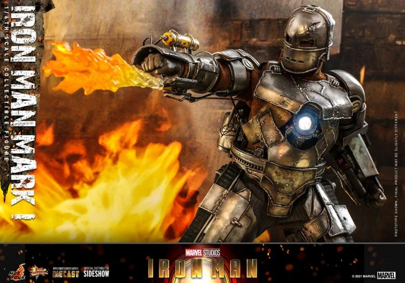 Iron Man Mark I Sixth Scale Figure By Hot Toys 4 Iron Man Mark I Sixth Scale Figure By Hot Toys - Image 2