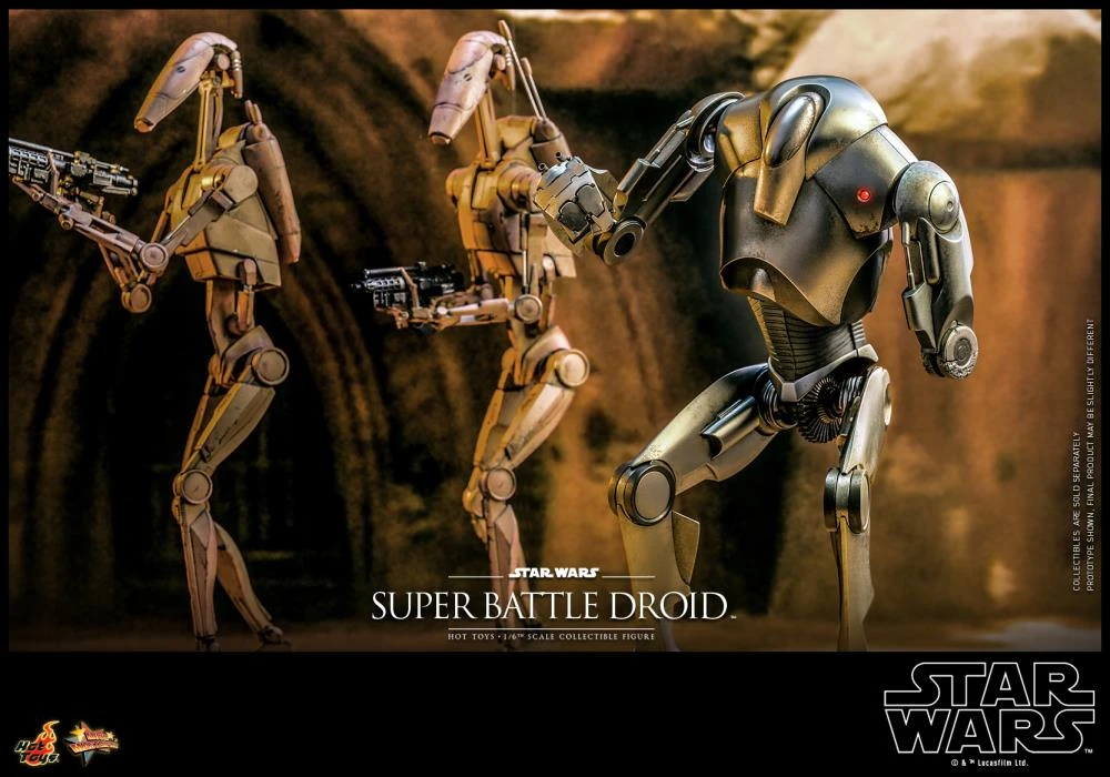 Star Wars: Attack Of The Clones MMS682 Super Battle Droid 1/6th Scale Collectible Figure 14 Star Wars: Attack Of The Clones MMS682 Super Battle Droid 1/6th Scale Collectible Figure - Image 12