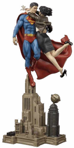 Superman And Lois Lane Sixth Scale Diorama -Children Toy Model 911728 silo sm