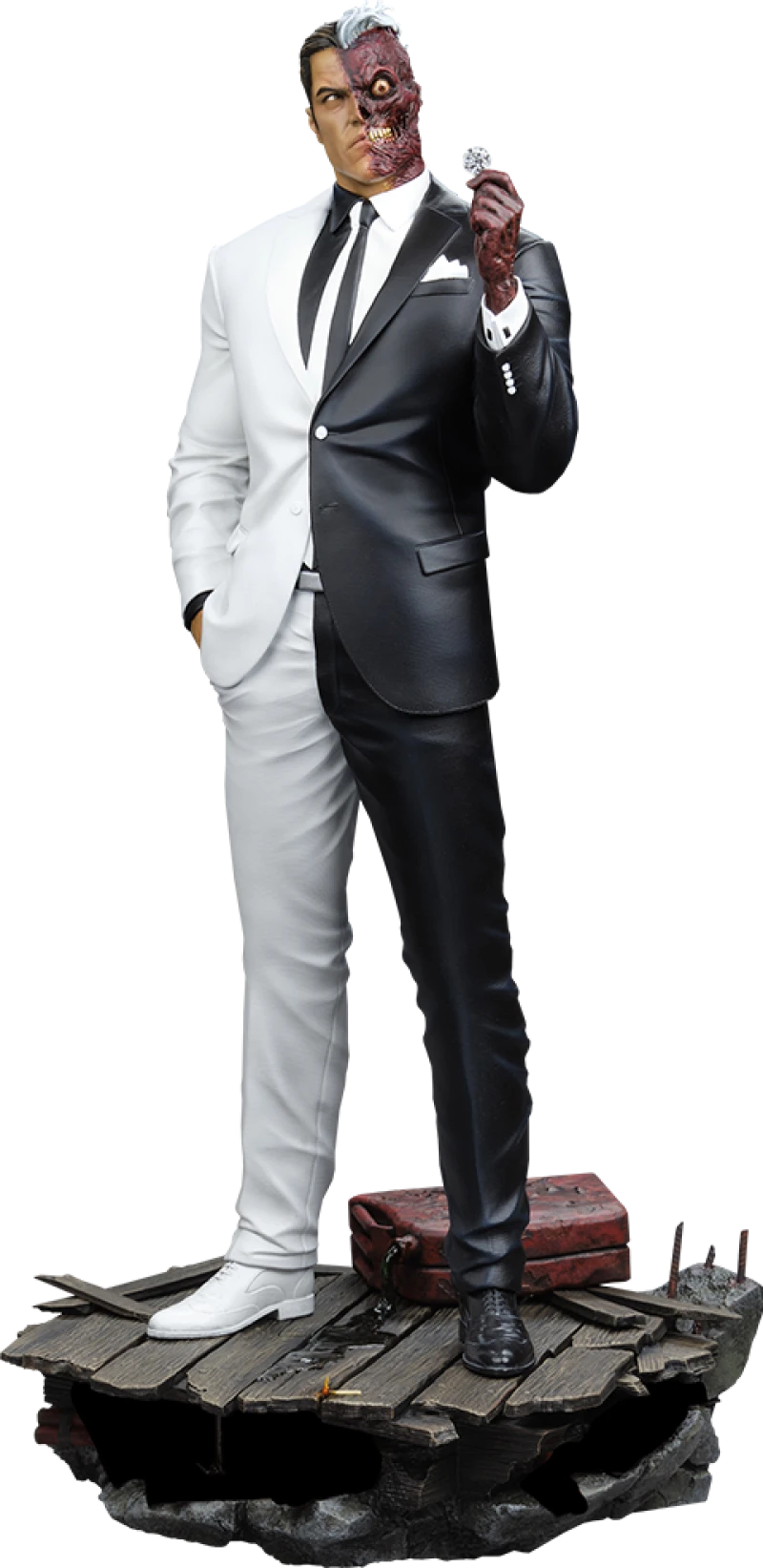 PRE-ORDER Two-Face Sixth Scale Maquette 8 PRE-ORDER Two-Face Sixth Scale Maquette - Image 6