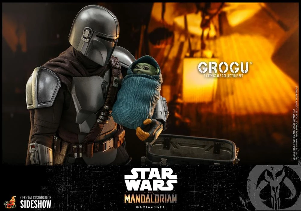 The Mandalorian TMS043 Grogu 1/6th Scale Collectible Figure Set 7 The Mandalorian TMS043 Grogu 1/6th Scale Collectible Figure Set - Image 6