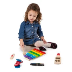 Melissa & Doug Band-in-a-Box - Hum! Jangle! Shake! -Children Toy Model Band in a Box Hum Jangle Shake 001318 1 Kid Seamless 1100x.progressive dadbacb7 3ef6 4ec4 a7d5 0f3be55f2930