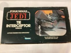 Vintage Tie Interceptor Vehicle -Children Toy Model IMG 2283