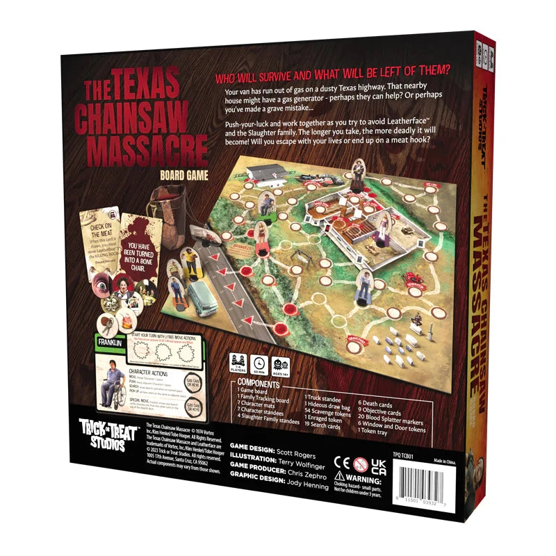 The Texas Chainsaw Massacre Board Game 4 The Texas Chainsaw Massacre Board Game - Image 2