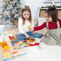 Melissa & Doug Melissa And Doug Wooden Slice And Stack Sandwich Counter -Children Toy Model Slice Stack Sandwich Counter 031650 7 Kid Lifestyle 1100x.progressive 6fb20cfc 08c9 4672 87b0 c9cd84f2348a