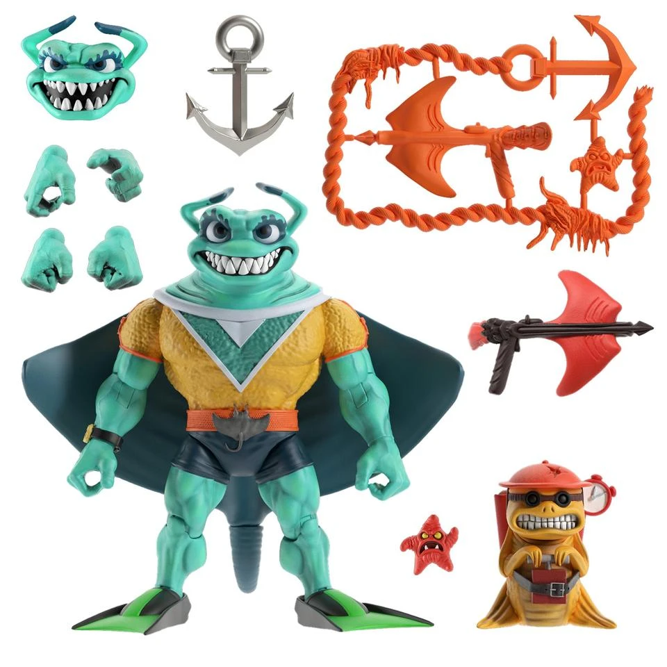 Super7 Ultimate Teenage Mutant Ninja Turtles Wave 5 Ray Fillet 7 Inch Action Figure 4 Super7 Ultimate Teenage Mutant Ninja Turtles Wave 5 Ray Fillet 7 Inch Action Figure - Image 2