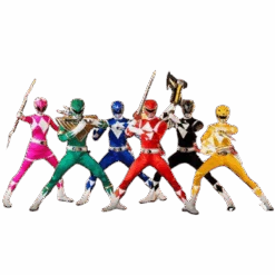 Mighty Morphin Power Rangers Core Rangers & Green Ranger 1/6 Scale Figure 6-Pack