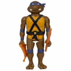 Super7 ReAction Teenage Mutant Ninja Turtles Donatello 3.75 Inch Action Figure