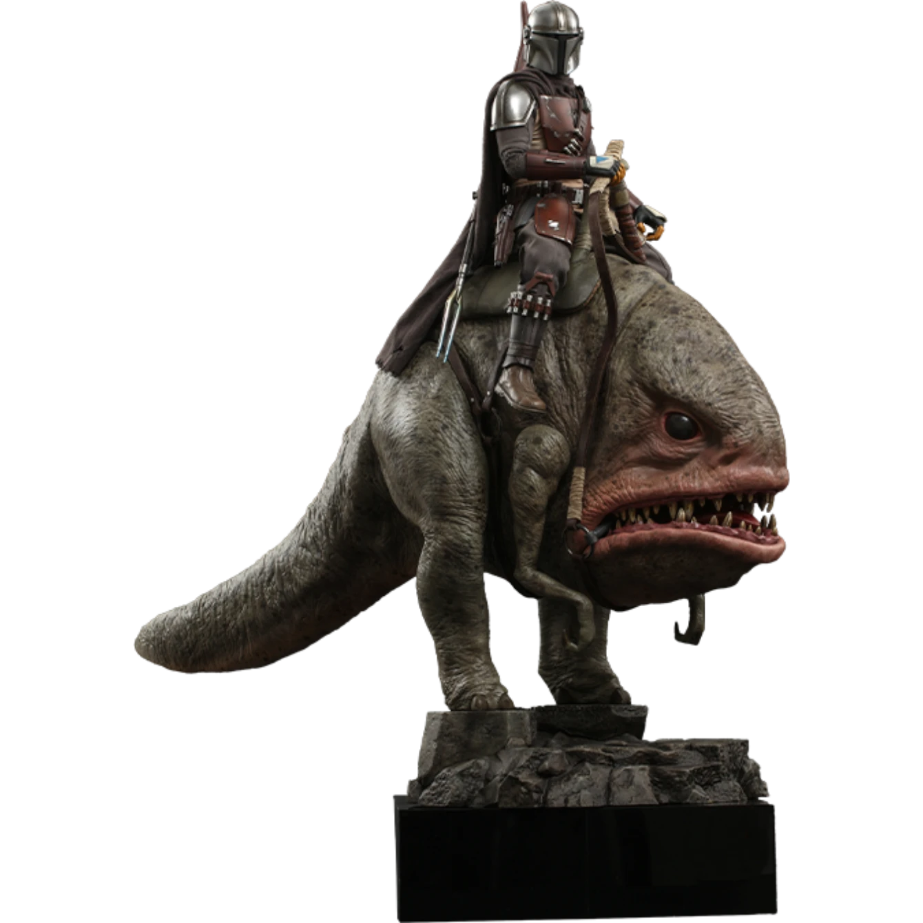 Mandalorian™ & Blurrg™ Sixth Scale Figure Set By Hot Toys 3 Mandalorian™ & Blurrg™ Sixth Scale Figure Set By Hot Toys