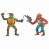 Teenage Mutant Ninja Turtles Classic Raphael Vs. Triceraton Action Figure 2-Pack -Children Toy Model Untitleddesign 2023 02 09T112818.430