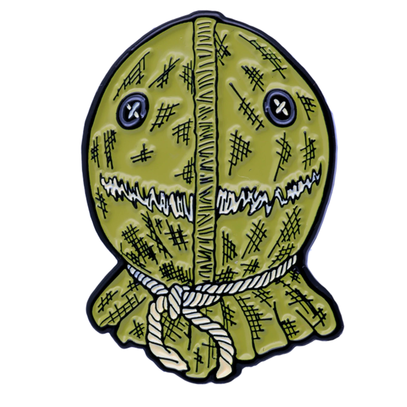 PIN- Trick 'r Treat Sam Burlap Pin 3 PIN- Trick 'r Treat Sam Burlap Pin