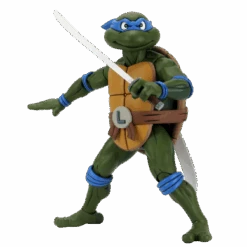 NECA Teenage Mutant Ninja Turtles (Cartoon) 1/4 Scale Action Figure – Giant-Size Leonardo