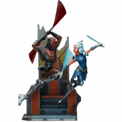 Ahsoka Tano Vs Darth Maul Sideshow Statue