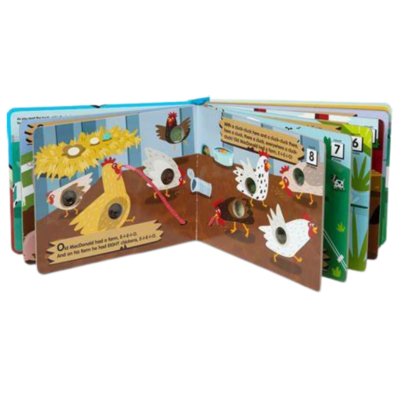 Melissa And Doug Poke A Dot Book Old MacDonald's Farm 4 Melissa And Doug Poke A Dot Book Old MacDonald's Farm - Image 2