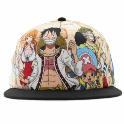 One Piece Straw Hat Crew Image Hat