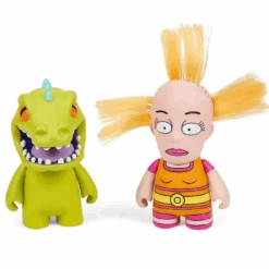 NECA RUGRATS CYNTHIA AND REPTAR 3" VINYL FIGURE 2-PACK