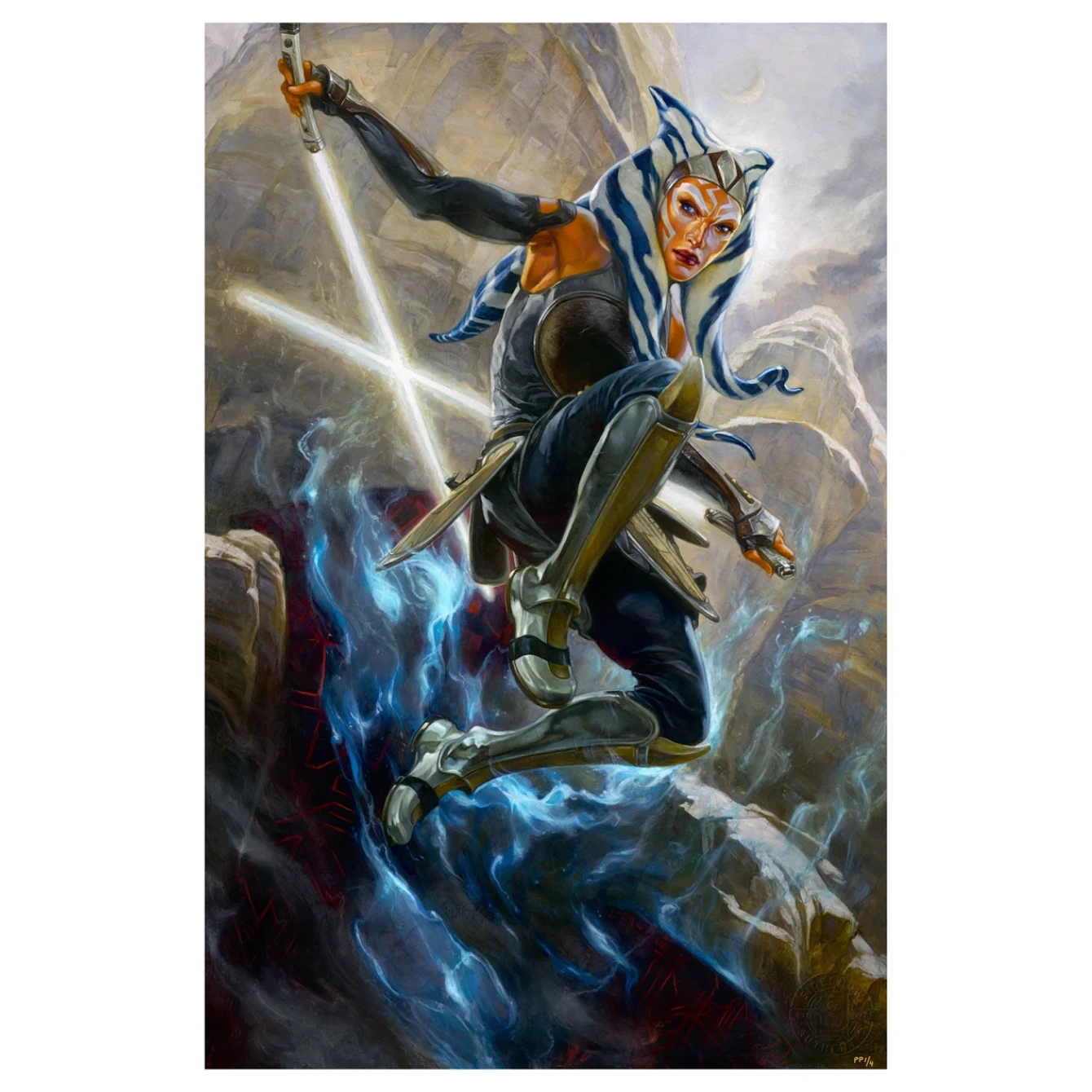 AHSOKA TANO: HANGING IN THE BALANCE Framed 3 AHSOKA TANO: HANGING IN THE BALANCE Framed