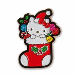 NECA Hello Kitty Happy Holidays 1.5" Enamel Pin Set -Children Toy Model Untitleddesign 2023 12 12T142801.424