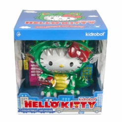 NECA Hello Kitty Cosplay Kaiju (Metallic Green) 8" Vinyl Art Figure -Children Toy Model Untitleddesign 2023 12 13T162418.619