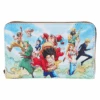 LOUNGEFLY Toei One Piece Luffy Gang Zip Around Wallet