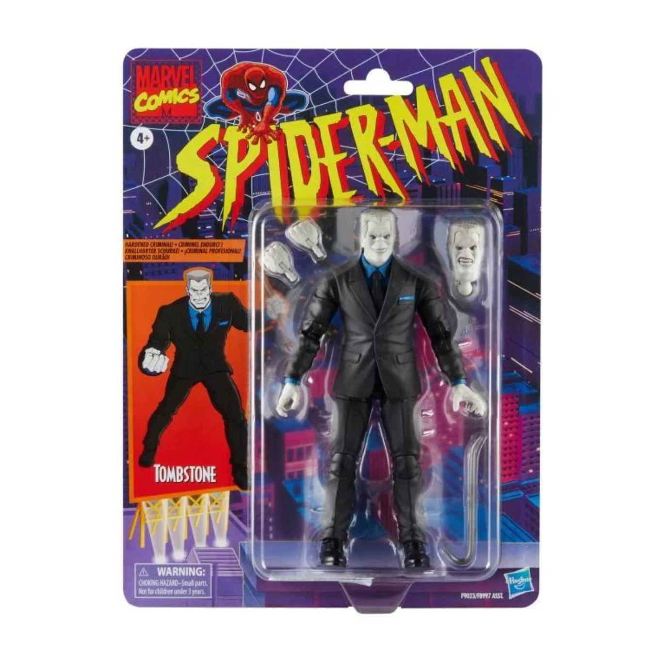 Spider-Man Marvel Legends Retro Collection Tombstone 3 Spider-Man Marvel Legends Retro Collection Tombstone