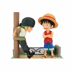 Bandai One Piece World Collectable Figure Log Stories Monkey D. Luffy And Roronoa Zoro