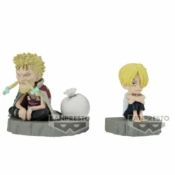 Bandai Sanji And Zeff "One Piece", Banpresto World Collectable Figure Log Stories